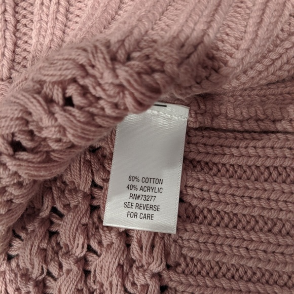 💜SOLD💜Apt. 9 open-weave short-sleeved sweater - Picture 5 of 7